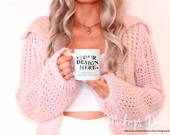 Maqueta de taza de cerámica blanca Maqueta de taza blanca Maqueta de taza de café de 11 oz Maqueta de taza de 11 oz Maqueta de taza blanca de 11 oz Maqueta de taza de café Vasos y tazas