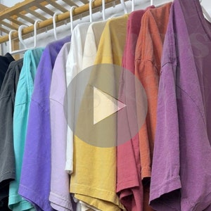 Video Farbkarte Bequemfarben 1717 Farbkarte Video Mockup Bequemfarben 1717 Farbkarte 1717 Farbkarte Sommershirt Oversized