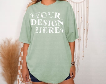 Bay Comfort Colors Mockup Comfort Colors 1717 Bay Shirt Mockup Bay Tshirt Mockup 1717 Bay Comfort Colors Mockup Bay 1717 Mockup Retro Mockup