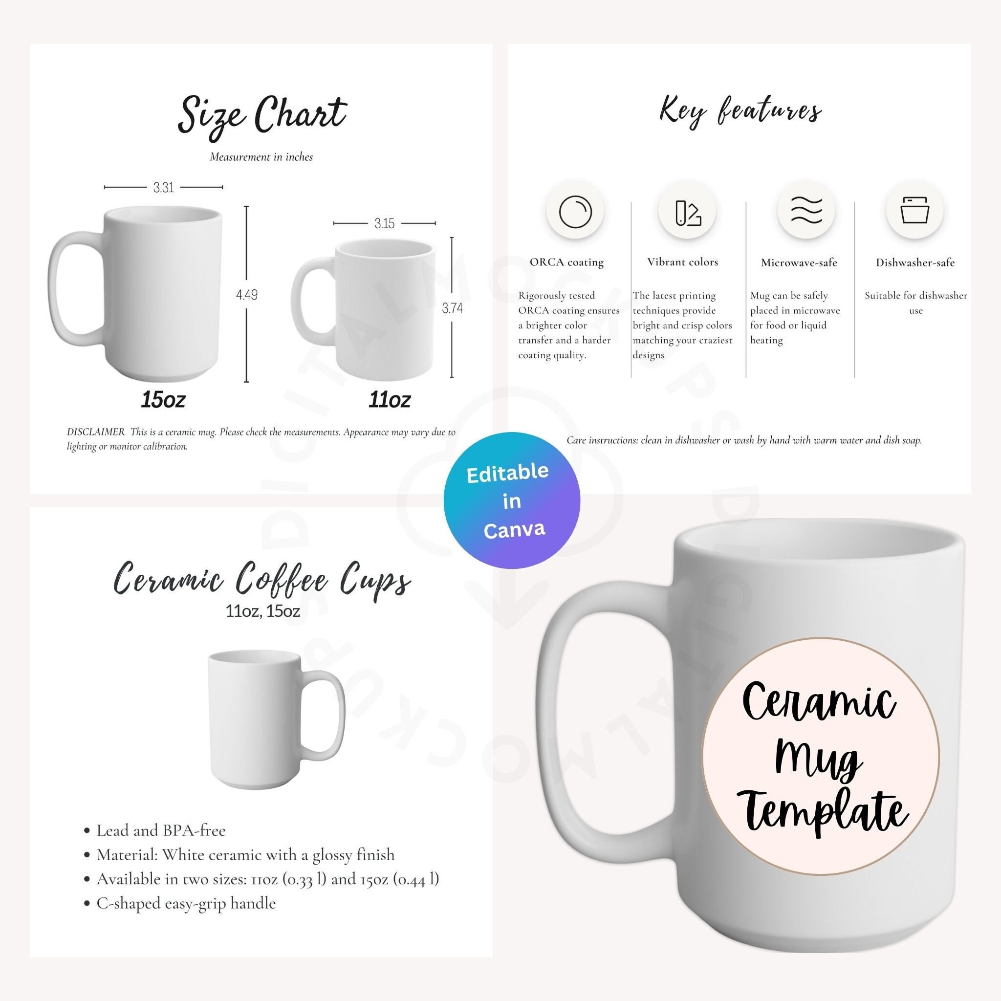 20 Oz Tumbler Size Chart-cup Size Chart-mug Mockup-20 Oz-mug Size Chart-mug  Mockup-fall Mockup-stock Photo Boho Mockup-printify Mockup 