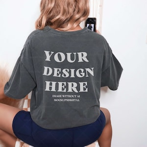 Pepper Comfort Colors Mockup Comfort Colors 1717 Pepper Back Mockup Comfort Colors 1717 Mockup Pepper C1717 Pepper Mockup Winterretroshirt