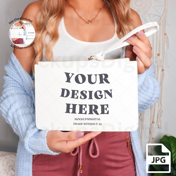 Clutch Bag Mockup Etsy