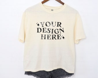 Comfort Colors 3023CL Ivory Mockup Comfort Colors 3023CL Mockup Ivory 3023cl Size Chart 3023CL Color Chart Ivory Tshirt Mockup Bridesmaid