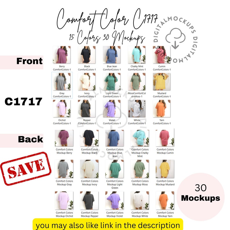 Comfort Colors Cumin Mockup, Oversized Comfort Colors Mockup, Cumin Mockup, C1717 Mockup, C1717 Cumin Mockup, Cumin Shirt Mockup, Boho Mock