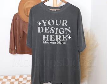 Pepper Comfort Colors Mockup Comfort Colors 1717 Pepper Mockup Western Comfort Colors 1717 Mockup Cowgirl Mockup Pepper C1717 Pepper Mockup