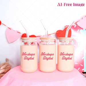 16 oz Glass Can Mockup Beer Glass Mockup Valentines Glass Can Mockup 16 oz Libbey Glass Mockup Coffee Cup Mock Ups Can Glass Soda Can Mockup