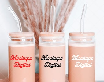 16 oz Glass Can Mockup Beer Glass Mockup Can Mockup 16 oz Libbey Glass Mockup Valentines Glass Coffee Cup Mock Ups Can Glass Soda Can Mockup