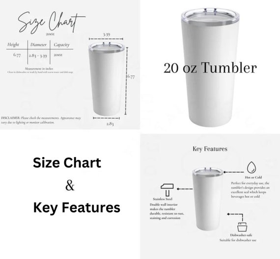 20 Oz Tumbler Size Chart-cup Size Chart-mug Mockup-20 Oz-mug Size