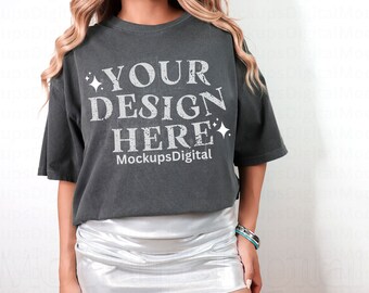 Pepper Comfort Colors Mockup Comfort Colors 1717 Pepper Mockup Comfort Colors 1717 Mockup Pepper C1717 Pepper Mockup Bachelorette Shirt Mock