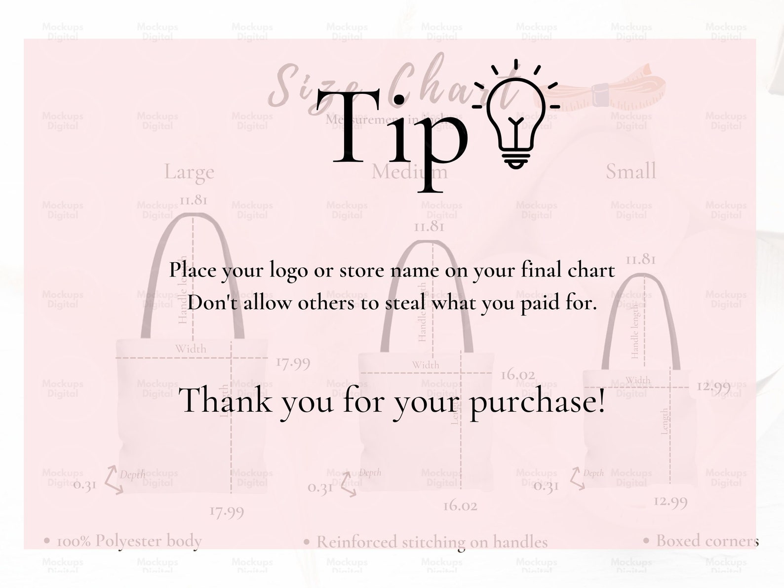 Candle Size Chart Jar Candle Mockup Size Chart Candle Etsy