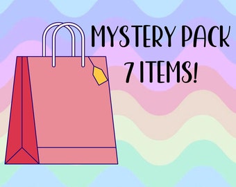 Mystery pack | lucky dip | mystery gift | positive vibes | cute | mystery bag | for her | happy mail | little gifts