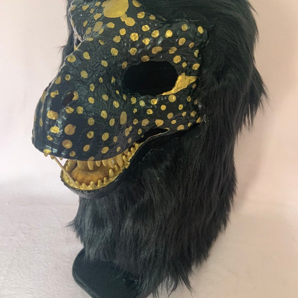CLEARANCE! ~ Dino Mask Pre-made! ~ read description before purchasing!