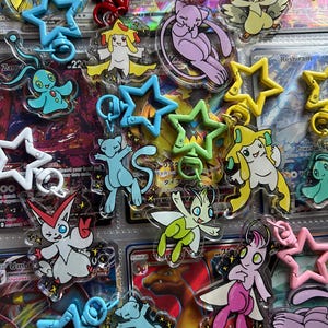 Mythical Pocket monster Keychains! ~ please read description before purchasing!