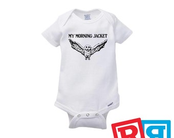 My Morning Jacket Gerber Baby Onesie® Cotton Unisex White Short Sleeve