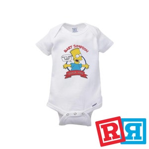 TShirt-People Baby Body In Cotone Con Simson Logo – Nero, 0-3 Mesi, Öko-Tex 100, Made In Germany