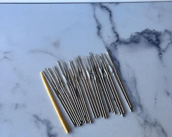 Antique Crochet and Tatting Hooks - Set of 26, Hero Boye Victoria Star, Size 00-11