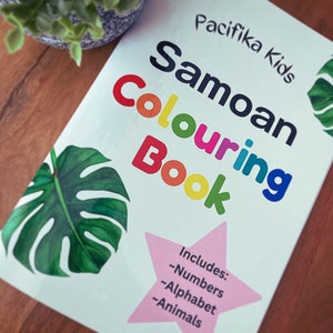 Samoan Colouring Book