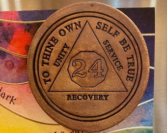 Handmade Recovery ceramic magnet