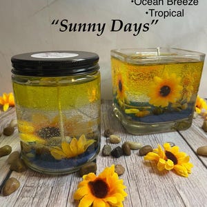 Unique Gel Scented candles
