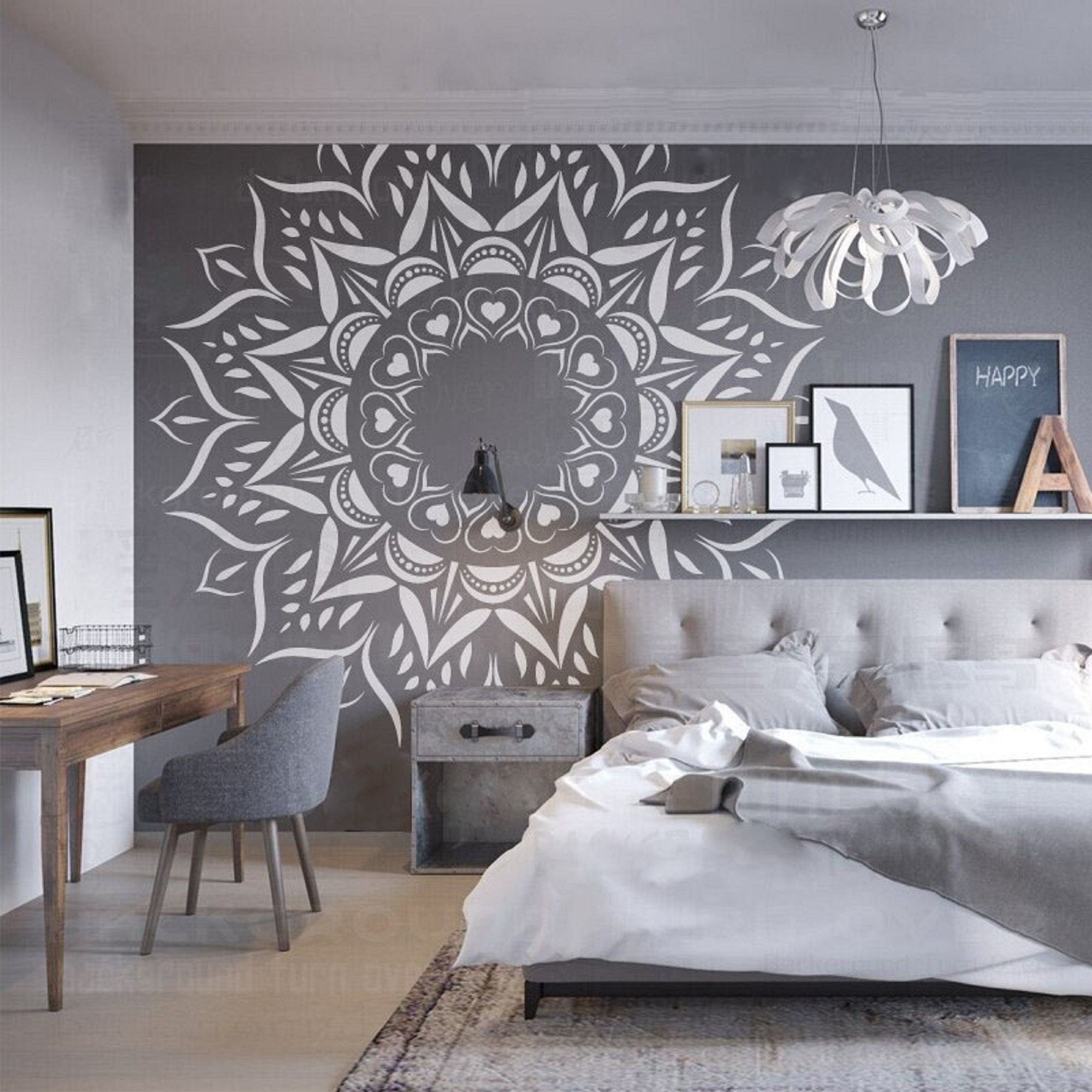 170cm 240cm Stencil Mandala Extra Large Big For Painting Etsy 170cm-240cm-stencil-mandala-extra-large-big-for-painting-etsy