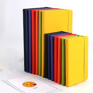 A6/A5 planificadores Bloc de notas diario cuadernos para escribir para viajes de trabajo 160 páginas 80gsm tapa dura diario papel Agenda 2022 Bullet Notebook