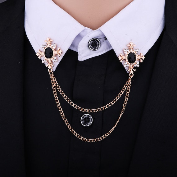 Collar brooch for ladies deals