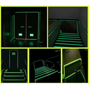 Luminous Tape Self-adhesive Tape Night Vision Glow In Dark Safety Warning Security Stage Home Decoration Luminous Tapes Adhesive Tape image 5