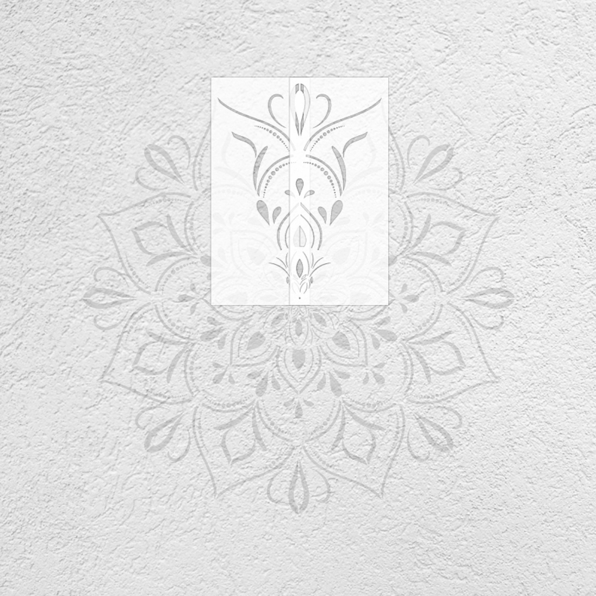 130cm210cm Stencil Mandala Extra Large Big for Painting Round Etsy