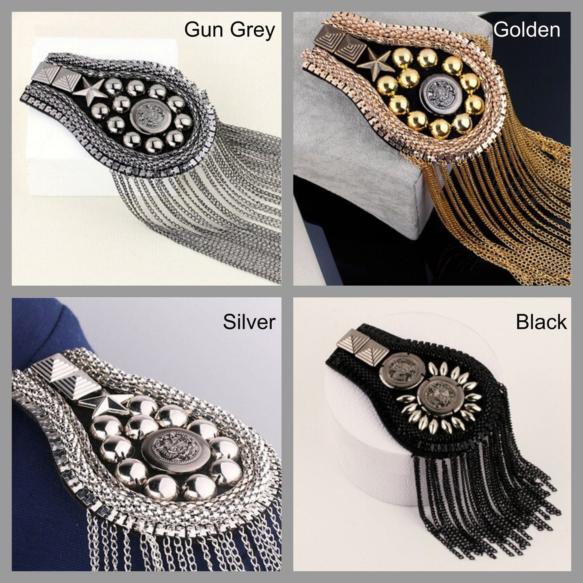 Shoulder brooch deals