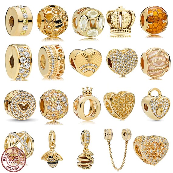 Gold charms for store charm bracelet