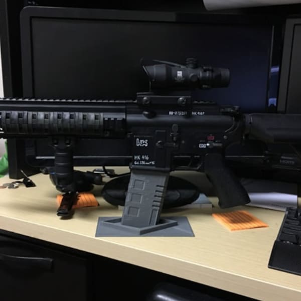 Ar 15 Rifle Stand Etsy