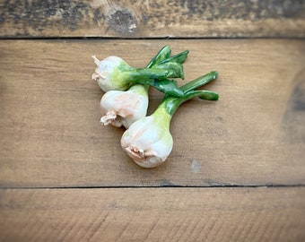 Handmade Ceramic Mini Garlic