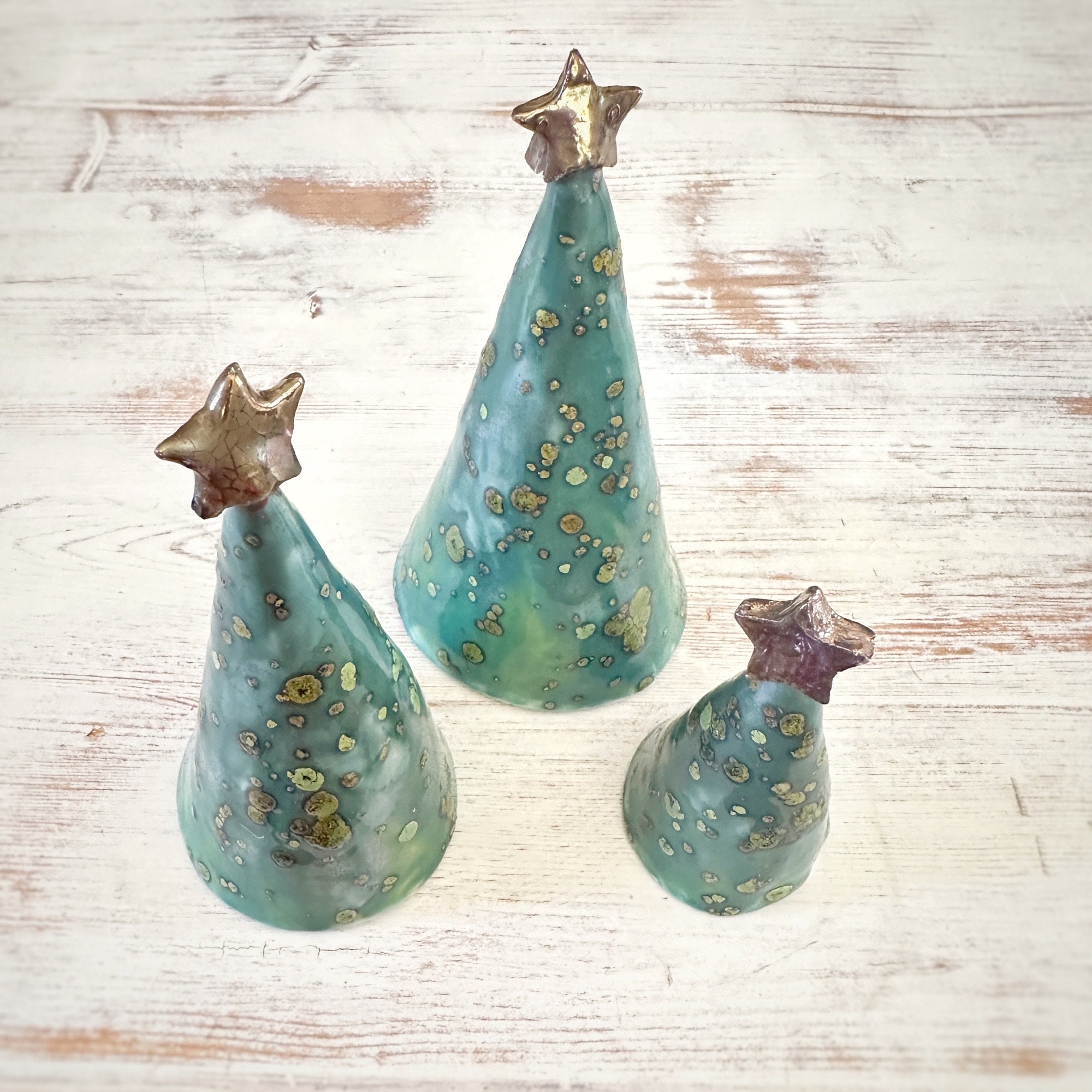 Ceramic Christmas Tree Star DIY s 2-PCS Clear Replacement Ceramic Tree Bulbs, image size:2000x2000