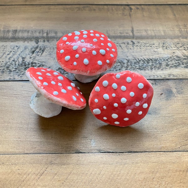 Ceramic Mushrooms Etsy
