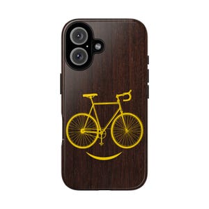 Bicycle Phone Case, Mobile Cover For iPhone 16 15 14 13 Pro Max Plus, Samsung, Pixel, Cyclist Birthday Gift For Bike Lover Husband, Dad, Boy