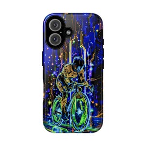 Cycling Phone Case, Mobile Cover For iPhone 16 15 14 13 Pro Max Plus, Samsung, Pixel, Cyclist Birthday Gift For Bike Lover Husband, Dad, Boy