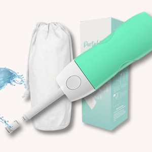 Bidé portátil - Botella Peri - Cuidado posparto e higiene en movimiento - ¡Capacidad de 400 ml!
