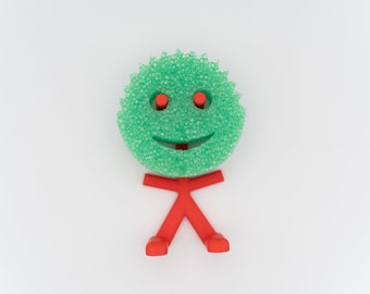 Scrub Daddy/Mommy Sponge Person Holder | Multiple Colors