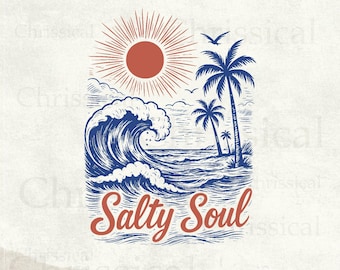 Summer Salty Soul Png, Trendy Summer Png, Beach Png, Beach Vibes Png, Raccoon Summer Png, Summer Vibes Png, Funny Sarcastic Png,