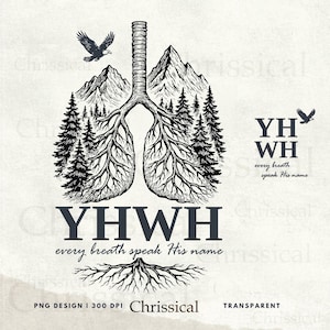YHWH Lunge Christlicher Png, Yahweh Png, Jeder Atemzug Spricht Seinen Namen Png, Hebräisch, Name Gottes, Christlicher Png Bibel Vers Png, Christian Sublime