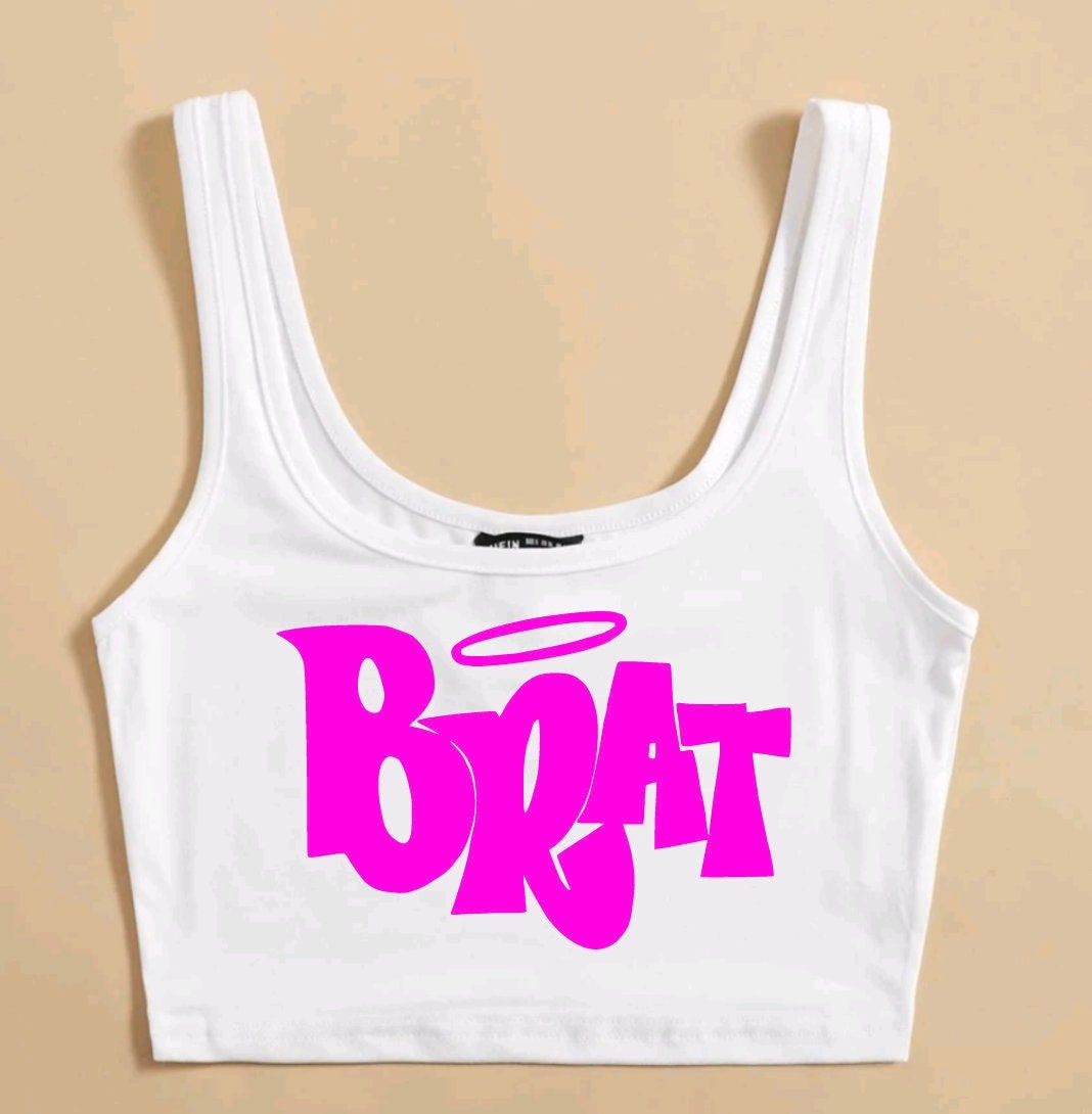 Brat Crop Top Bratz - Etsy