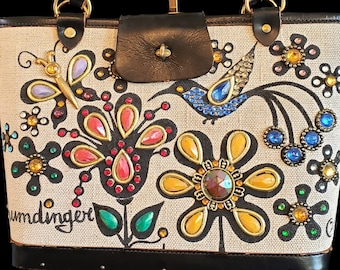 Enid Collins of Texas Humdinger Jeweled Hummingbird Purse