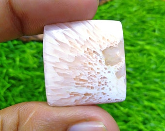 Natural Pink Scolecite Cabochon for Making Jewelry