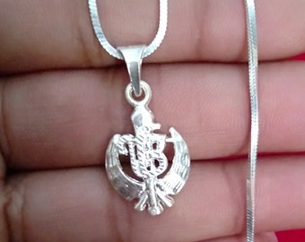 Sat Nam Wahe Guru ネックレス、クンダリーニ ヨガ ネックレス、シーク