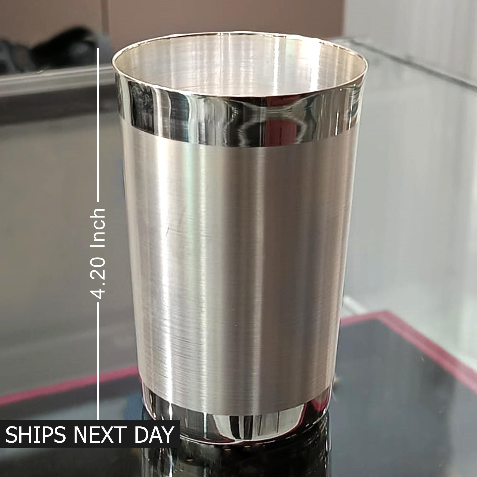 100% Silver Cup - Etsy