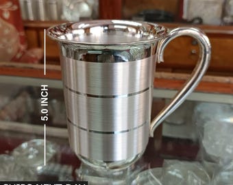 999 Pure Silver Water Jug / Pitcher Drinkware Silver Utensils Gift