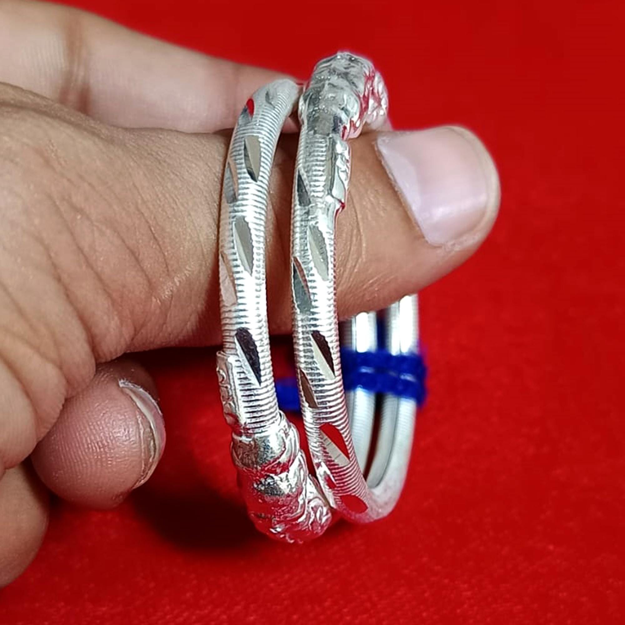 Bracciale rigido per bambini in argento sterling, regalo di nascita