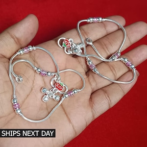 Indian Bridal Payal, Handmade Pure Silver Anklet for Women, Best Gift for Her