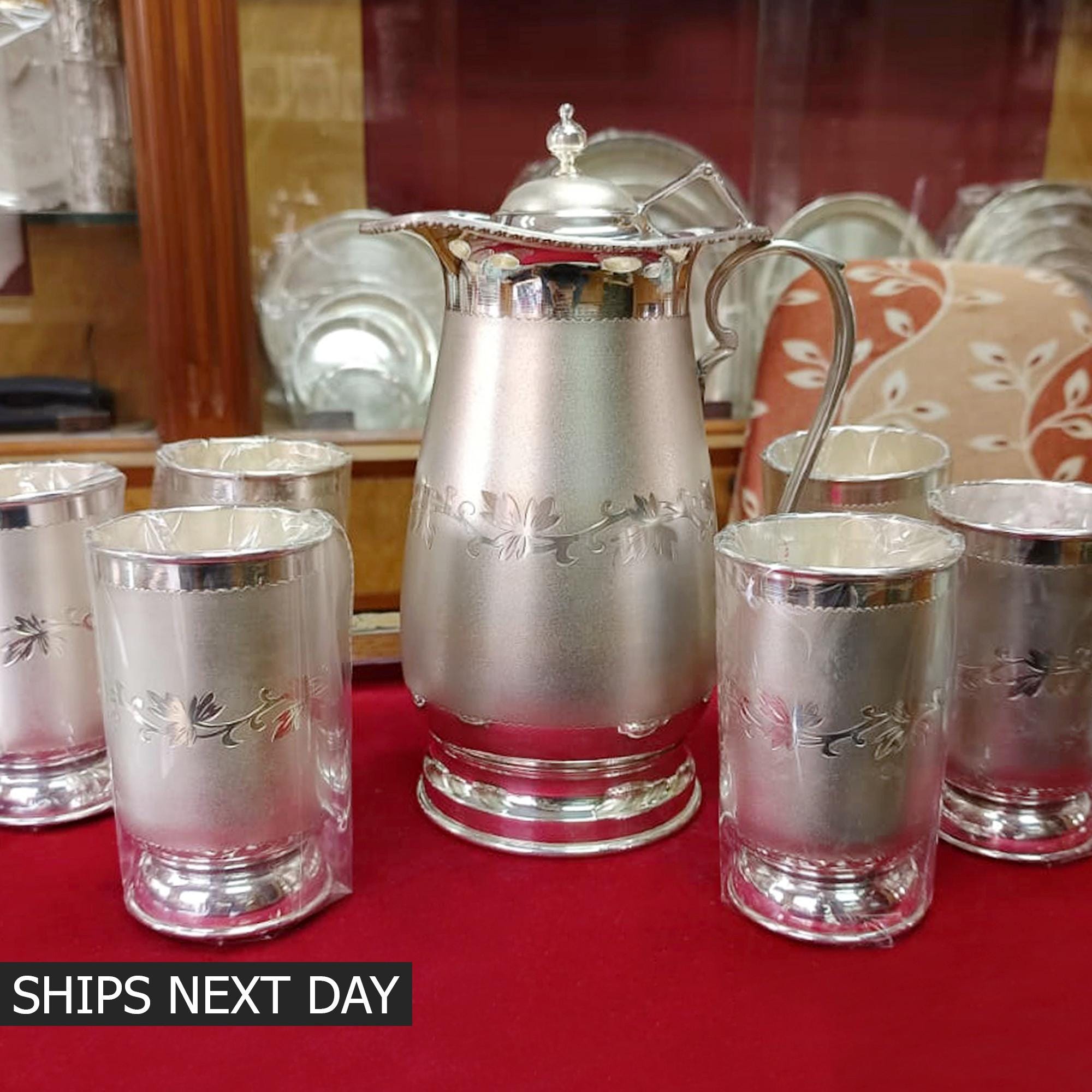 stainless Steel Water glass Set of 6, Capacity: 300 ml at ₹ 190/set in