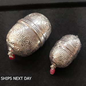 925 Sterling Silver Coconut for Pooja Devotional Article